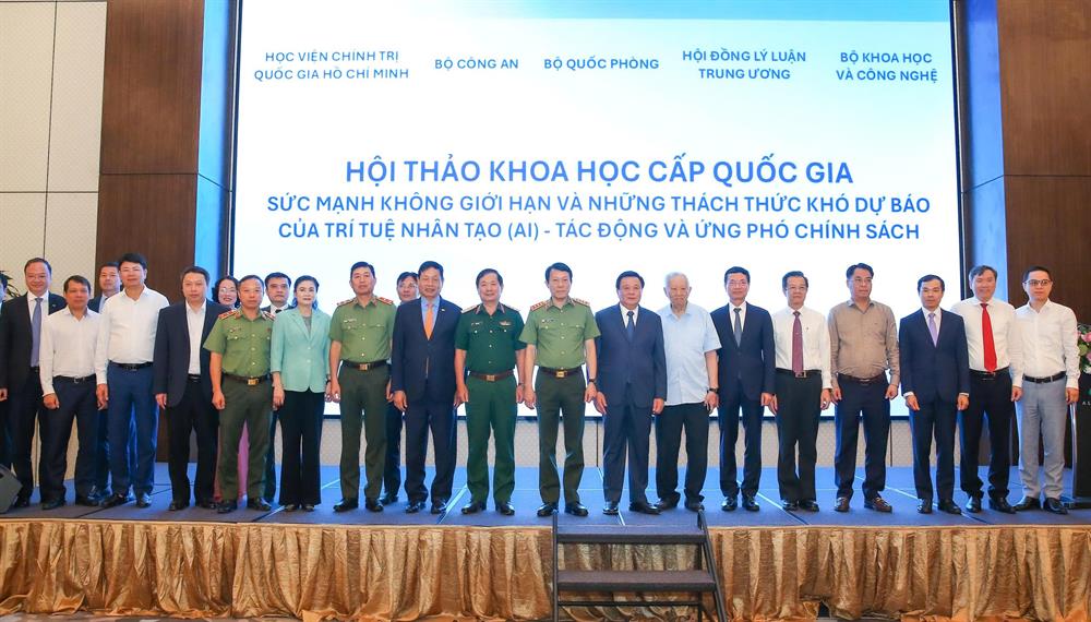 Hội thảo khoa học quốc gia “Sức mạnh không giới hạn và những thách thức khó dự báo của trí tuệ nhân tạo – Tác động và ứng phó chính sách”