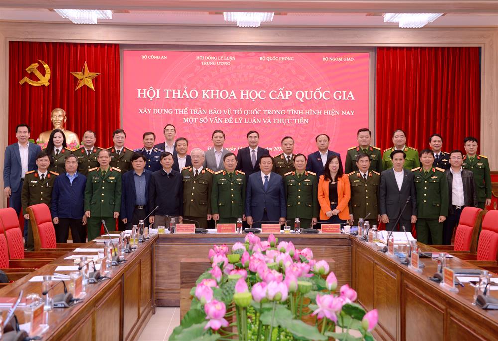 Hội thảo khoa học cấp quốc gia: “Xây dựng thế trận bảo vệ Tổ quốc trong tình hình hiện nay - Một số vấn đề lý luận và thực tiễn”