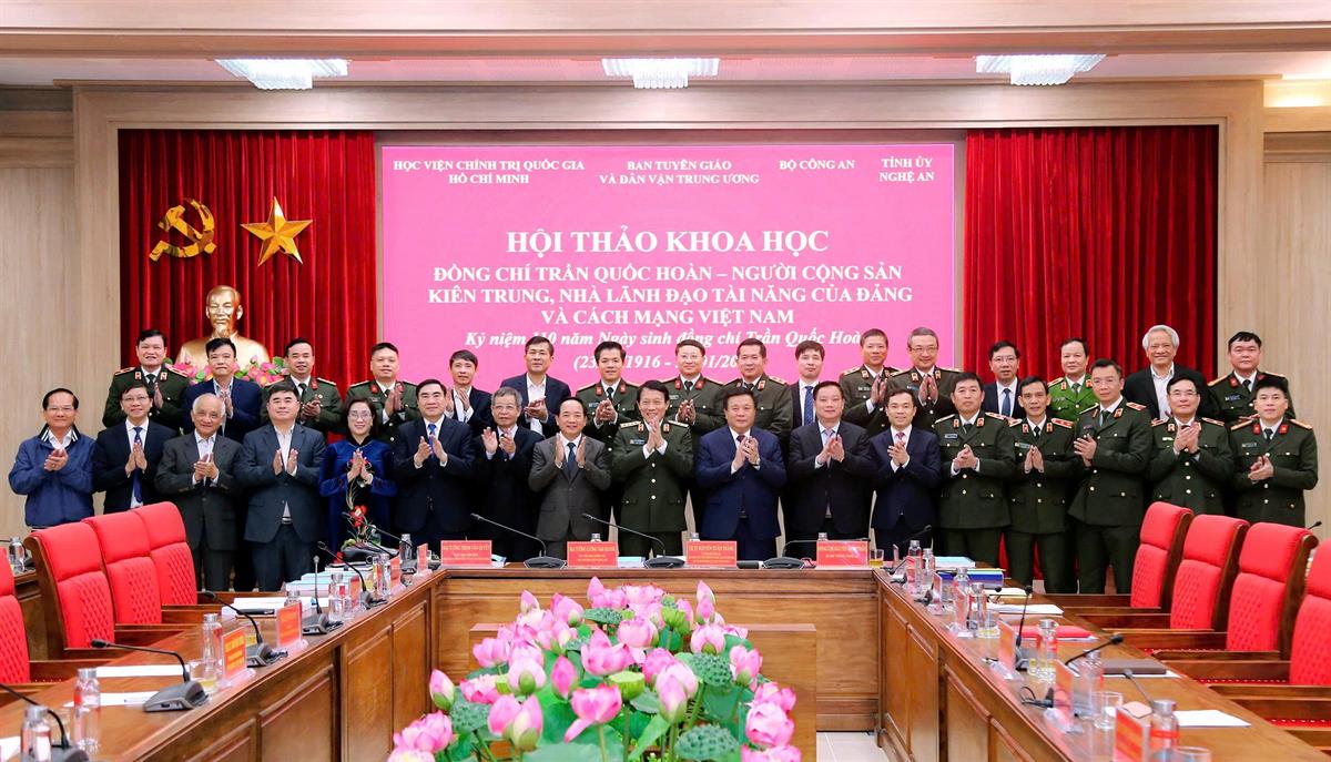 Hội thảo khoa học “Đồng chí Trần Quốc Hoàn – Người cộng sản kiên trung, nhà lãnh đạo tài năng của Đảng và cách mạng Việt Nam”