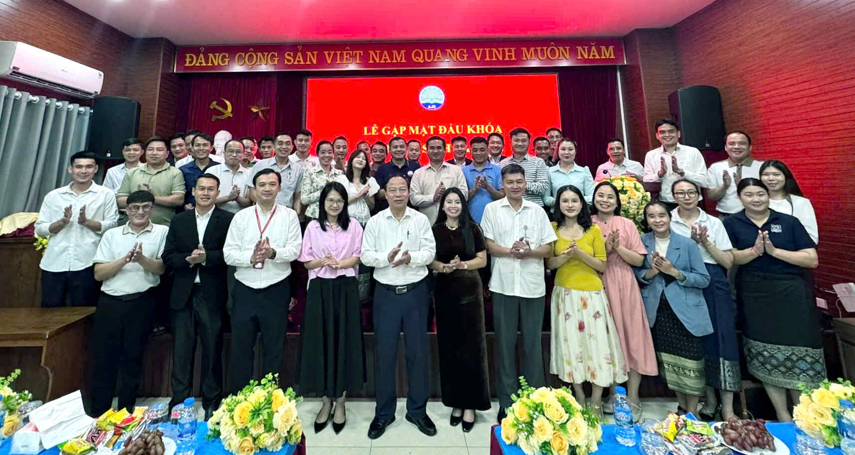 Học viện Báo chí và Tuyên truyền gặp mặt đầu khóa lưu học sinh Lào K46