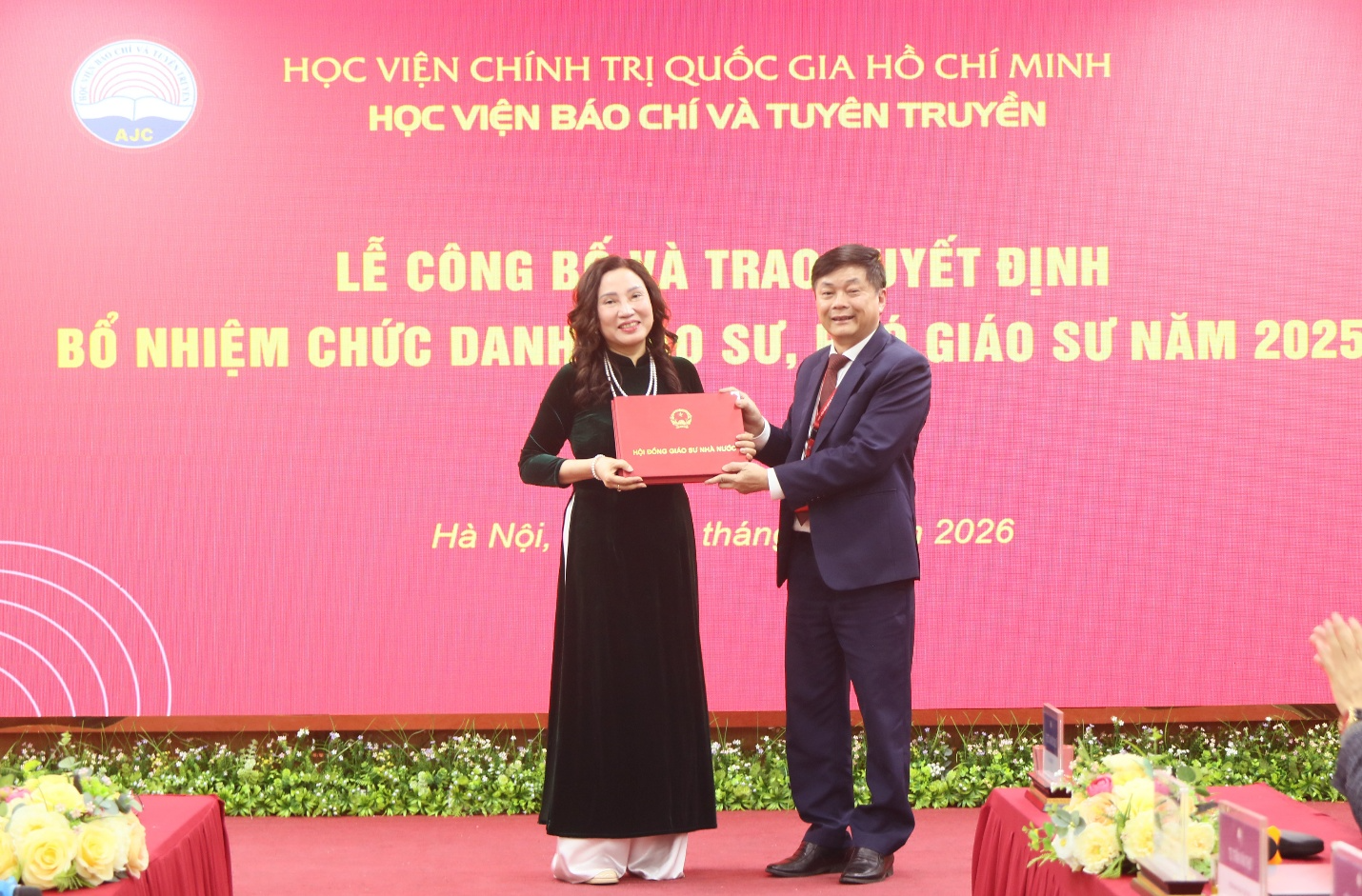 Lễ công bố và trao quyết định bổ nhiệm chức danh Giáo sư, Phó Giáo sư năm 2025