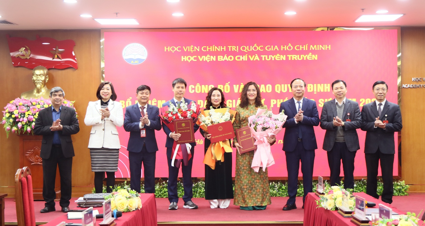 Lễ công bố và trao quyết định bổ nhiệm chức danh Giáo sư, Phó Giáo sư năm 2025