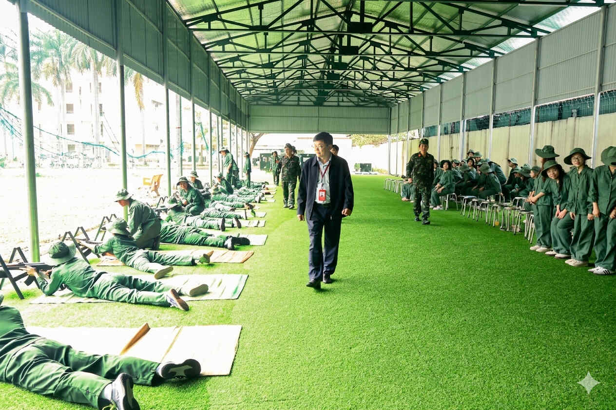 Kiểm tra công tác tổ chức giảng dạy môn Giáo dục quốc phòng và an ninh cho sinh viên K45 theo hình thức học tập trung tại Học viện Báo chí và Tuyên truyền