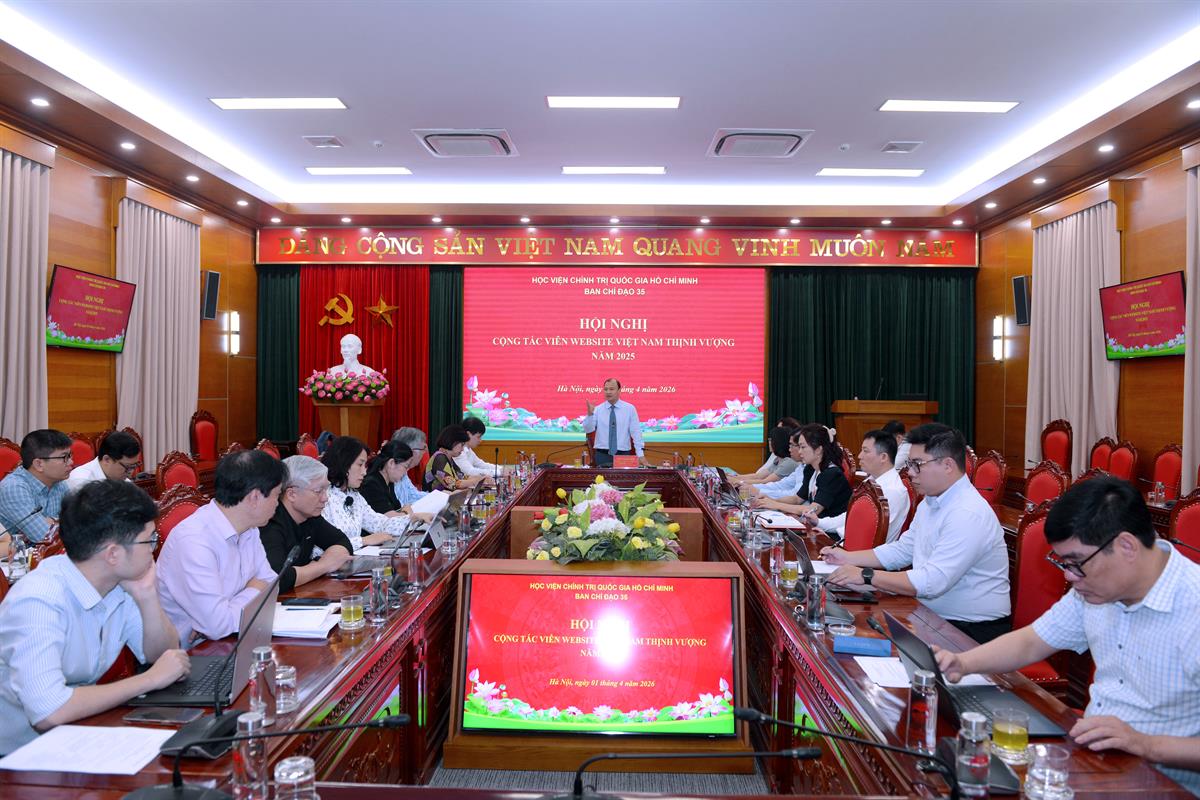 Hội nghị cộng tác viên website Việt Nam Thịnh vượng năm 2025