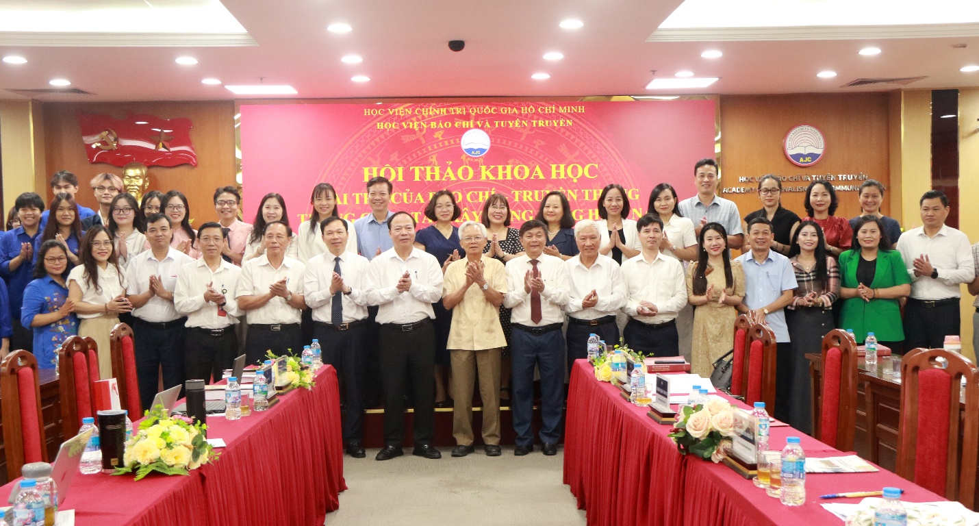 Hội thảo khoa học cấp Bộ “Vai trò của báo chí - truyền thông trong công tác xây dựng Đảng hiện nay”