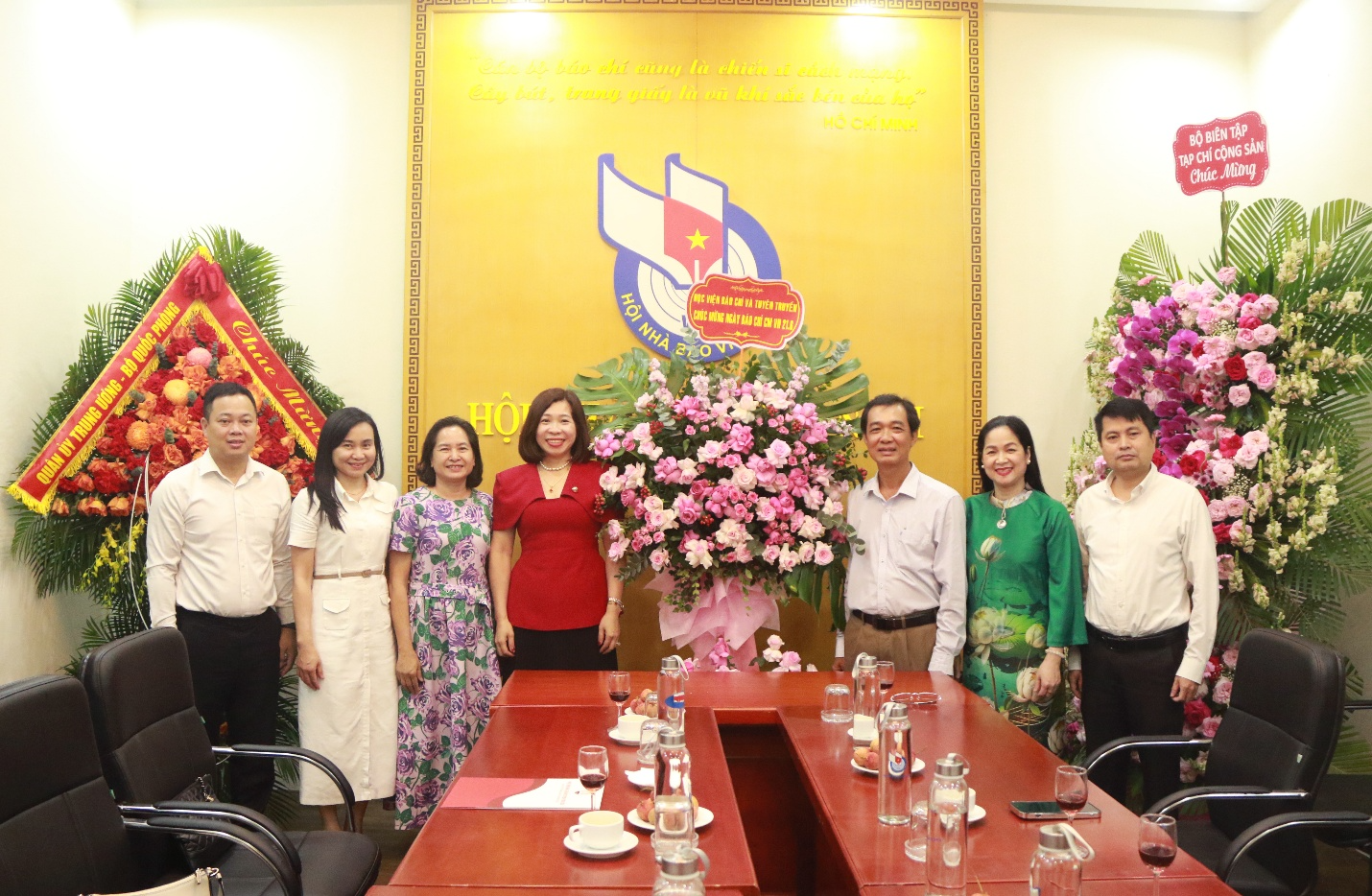 Học viện Báo chí và Tuyên truyền chúc mừng các cơ quan báo chí nhân kỷ niệm 101 năm Ngày Báo chí cách mạng Việt Nam