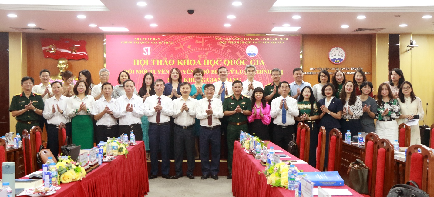 Hội thảo khoa học quốc gia “Đổi mới tuyên truyền, phổ biến lý luận chính trị trên không gian mạng”