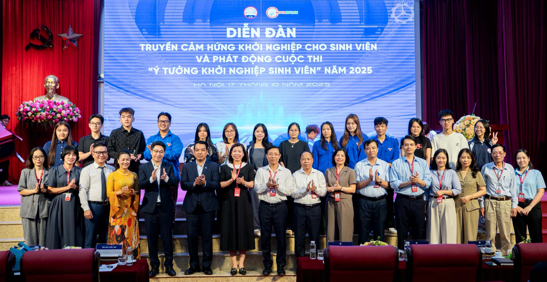 Diễn đàn “Truyền cảm hứng khởi nghiệp cho sinh viên” và phát động Cuộc thi “Ý tưởng khởi nghiệp sinh viên năm 2025” (ảnh)