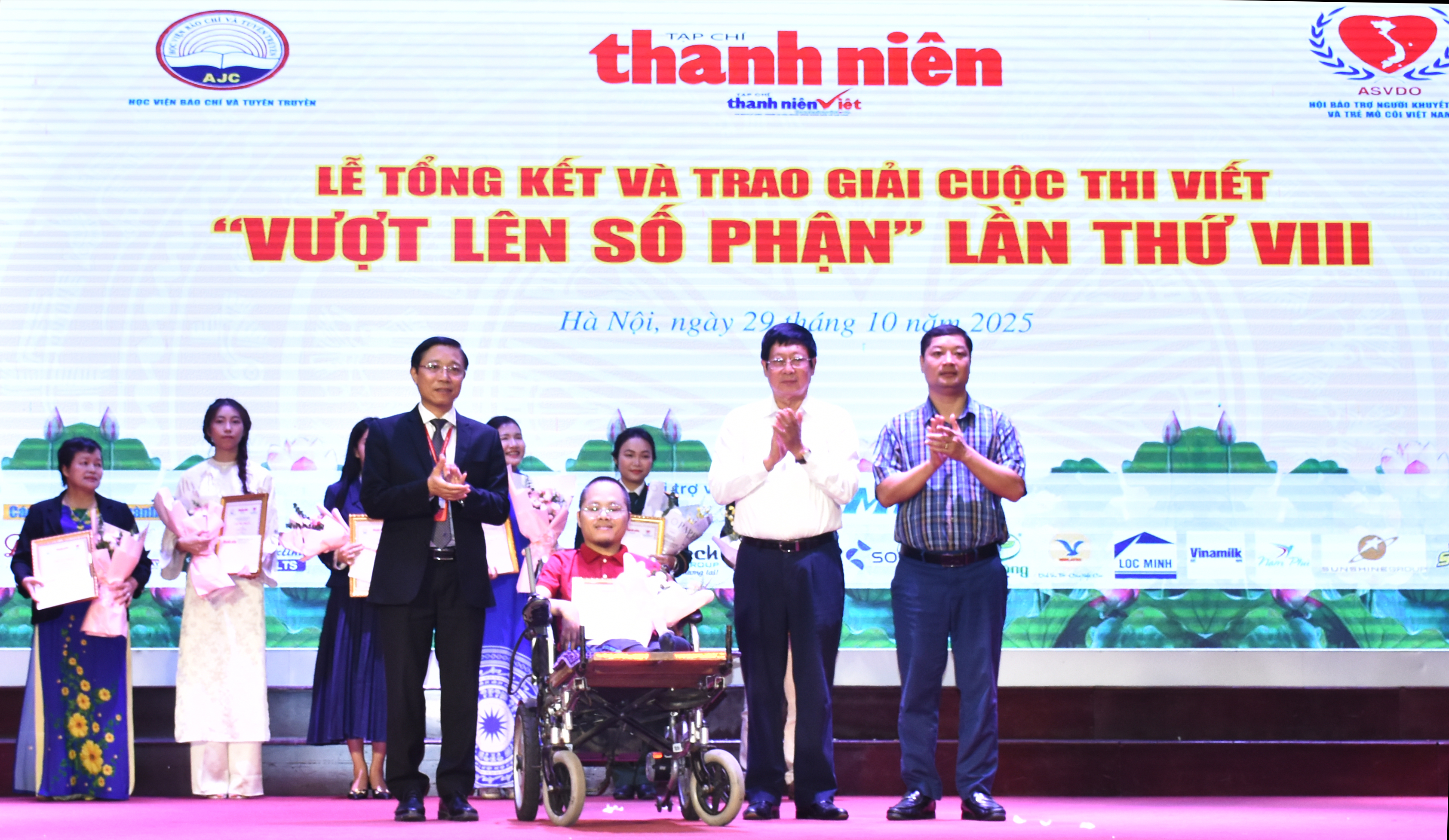 Lễ tổng kết và trao giải Cuộc thi viết “Vượt lên số phận” lần thứ VIII: Lan tỏa nghị lực sống phi thường