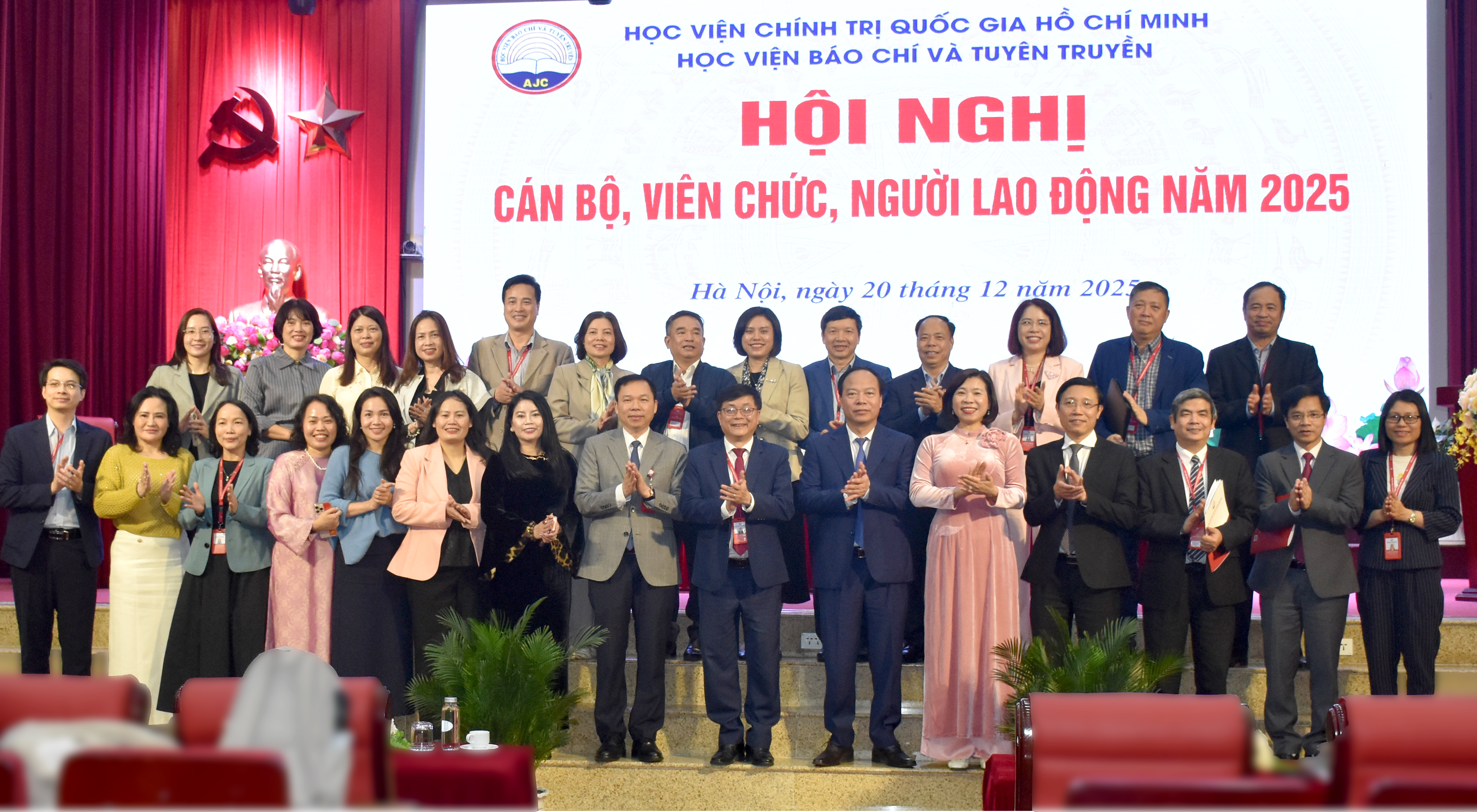 Hội nghị cán bộ, viên chức, người lao động Học viện Báo chí và Tuyên truyền năm 2025