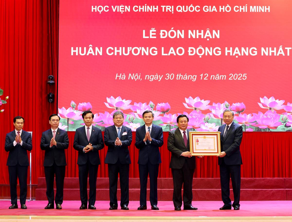 Học viện Chính trị quốc gia Hồ Chí Minh tổng kết công tác năm 2025 và triển khai nhiệm vụ năm 2026