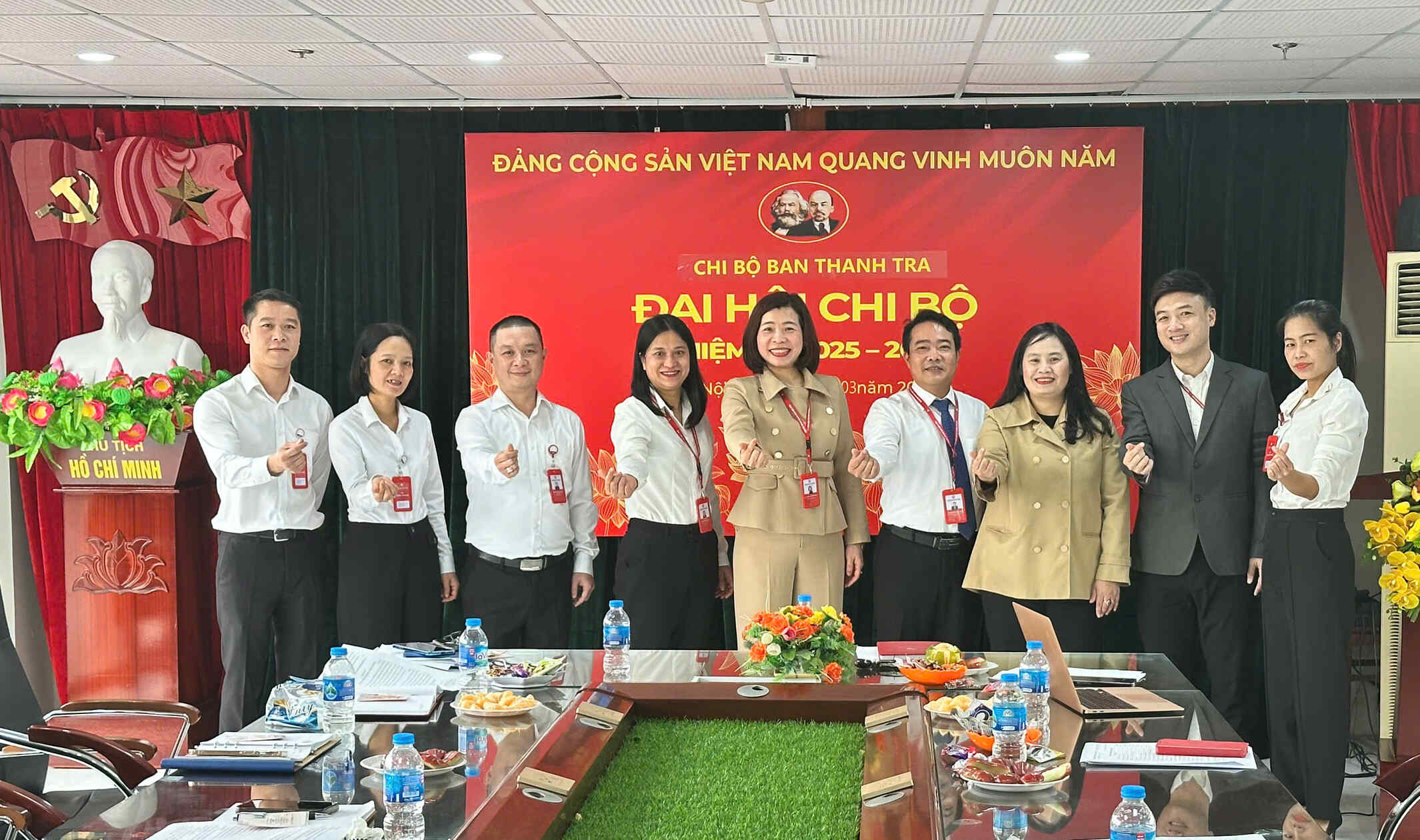 Đại hội Chi bộ Ban Thanh tra nhiệm kỳ 2025 - 2027