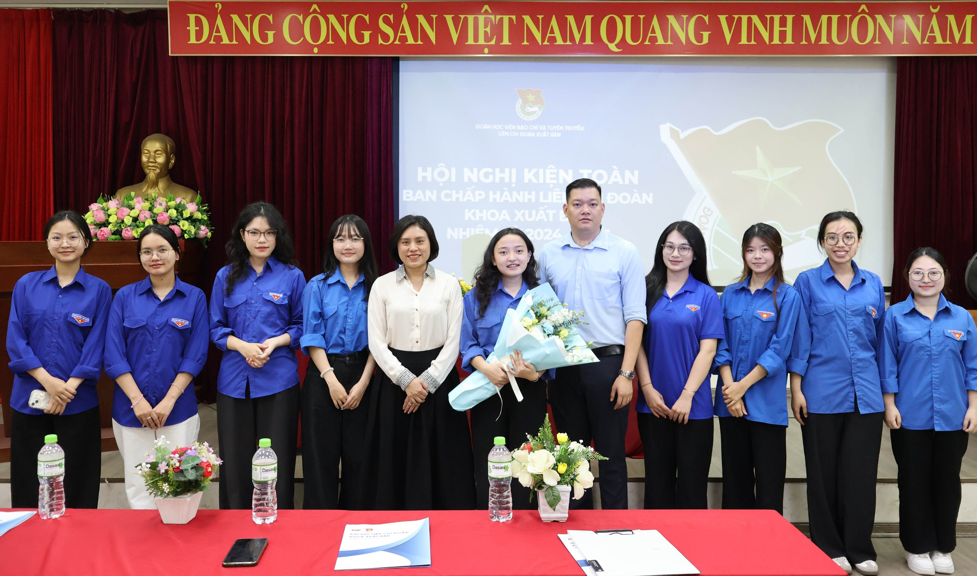 Hội nghị Kiện toàn Ban Chấp hành Liên chi Đoàn khoa Xuất bản nhiệm kỳ 2024 - 2027