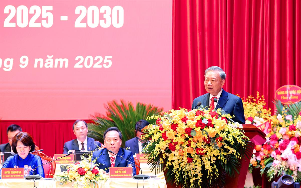 Đại hội đại biểu Đảng bộ các cơ quan Đảng Trung ương lần thứ I, nhiệm kỳ 2025-2030 (Phiên chính thức)