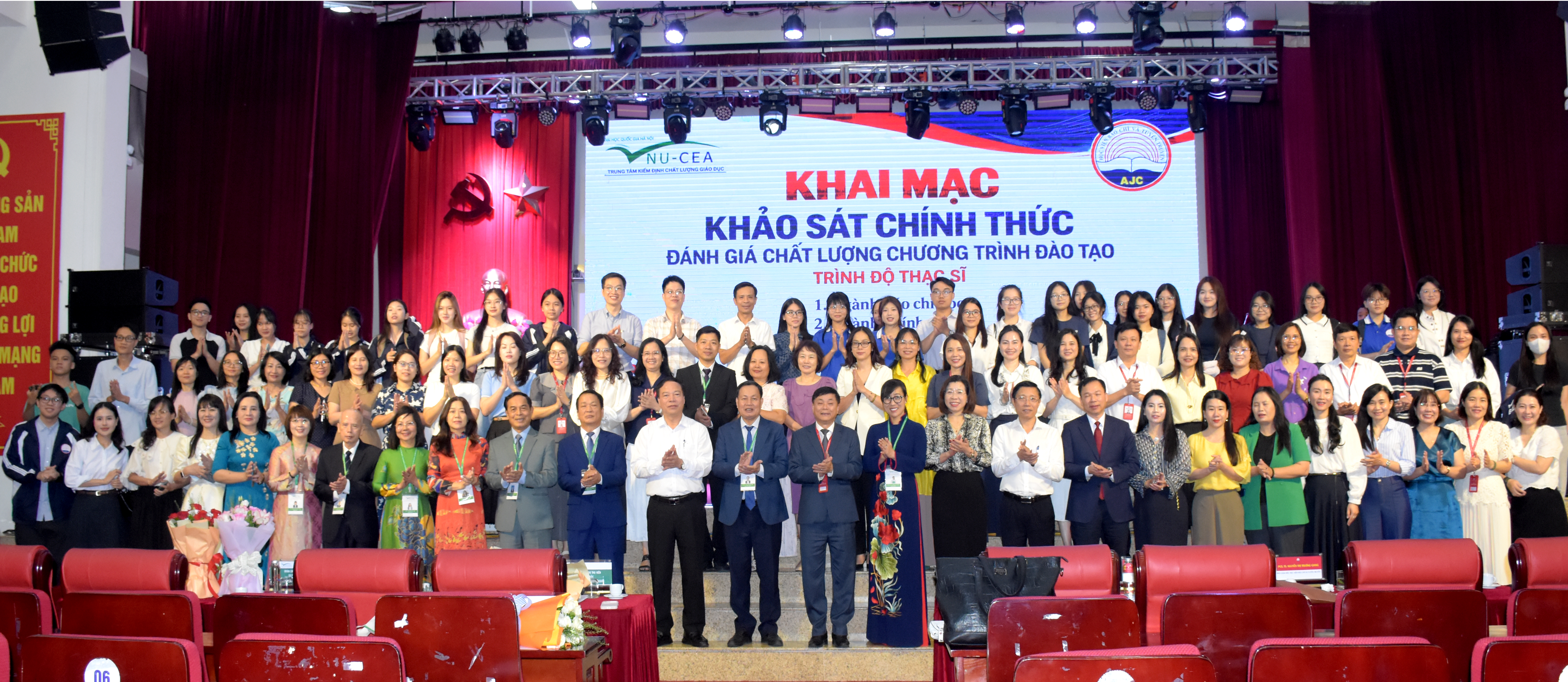 Khai mạc khảo sát chính thức đánh giá ngoài hai chương trình đào tạo thạc sĩ (ảnh)