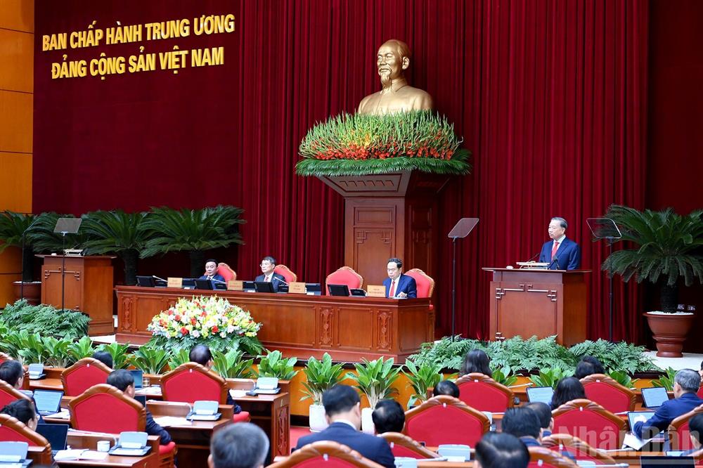 Phát biểu của Tổng Bí thư, Chủ tịch nước Tô Lâm khai mạc Hội nghị lần thứ tư Ban Chấp hành Trung ương Đảng khóa XIV