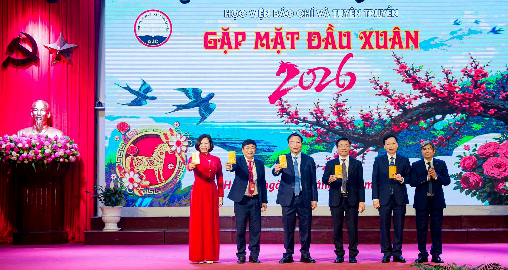 Học viện Báo chí và Tuyên truyền: Gặp mặt đầu Xuân Bính Ngọ 2026 (ảnh)