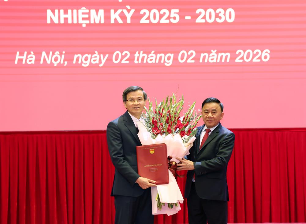 Lễ công bố Quyết định chỉ định chức danh Bí thư Đảng ủy Học viện Chính trị quốc gia Hồ Chí Minh, nhiệm kỳ 2025-2030