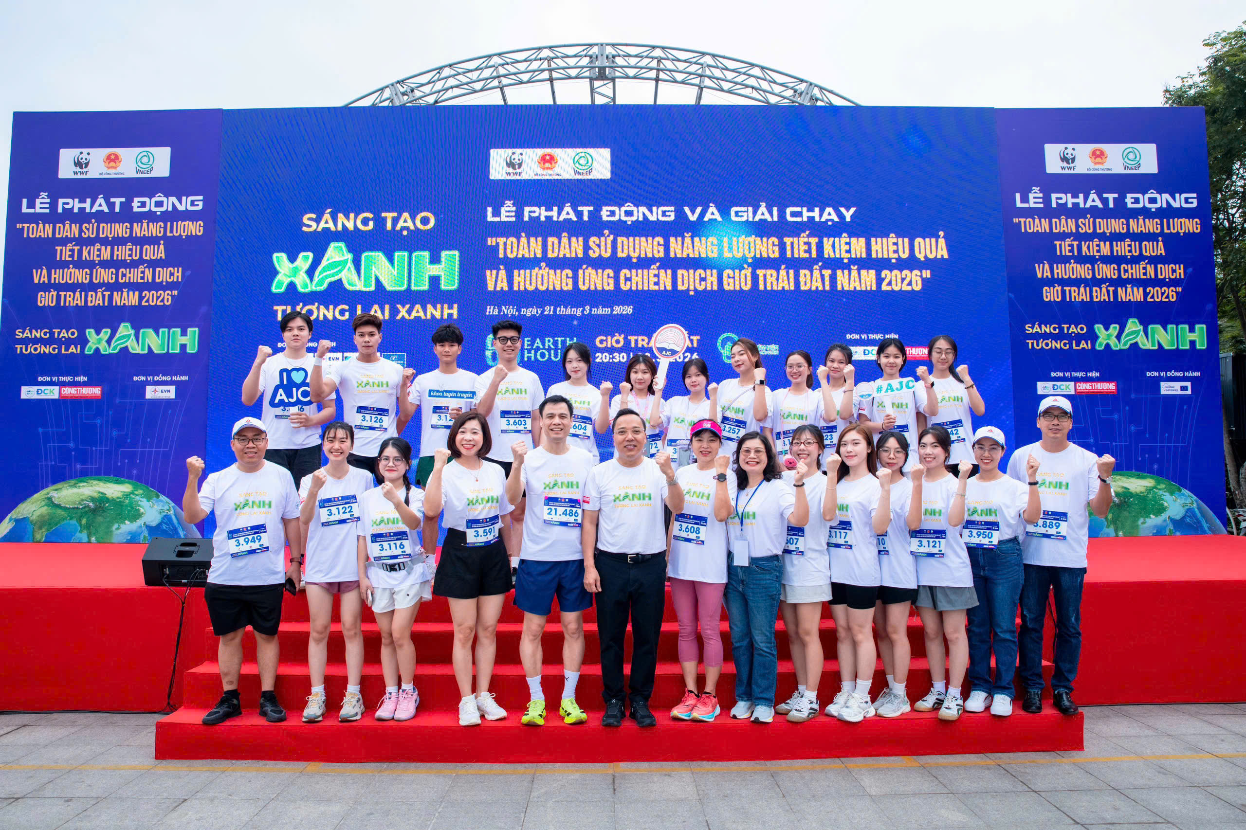 Học viện Báo chí và Tuyên truyền tích cực hưởng ứng Giải chạy vì môi trường xanh