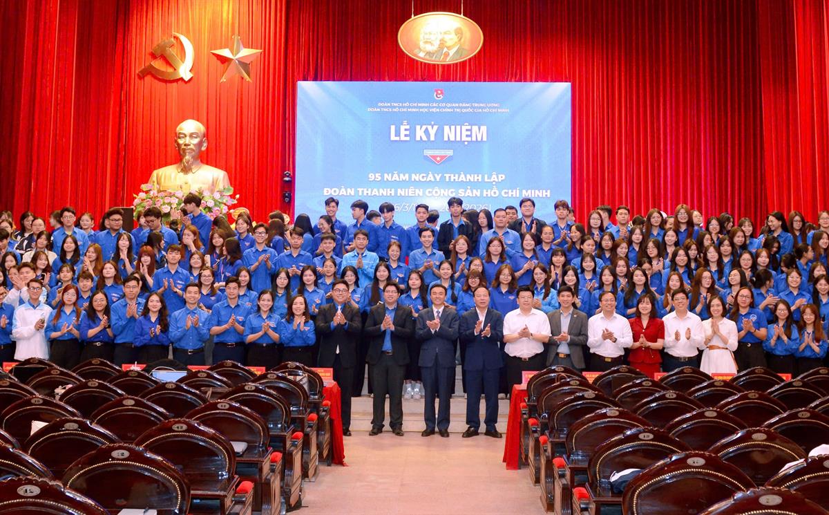 Đoàn Thanh niên Học viện Chính trị quốc gia Hồ Chí Minh kỷ niệm 95 năm Ngày thành lập Đoàn Thanh niên Cộng sản Hồ Chí Minh (26/3/1931-26/3/2026)