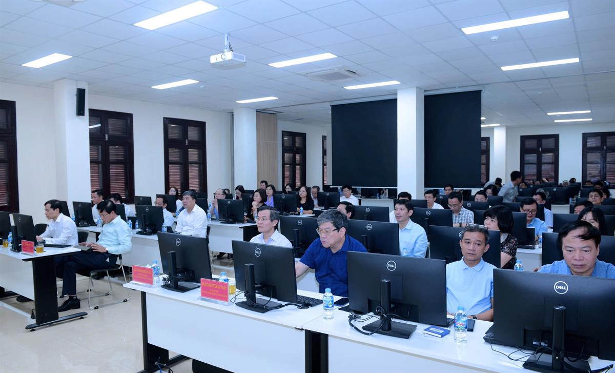Khai giảng Lớp tập huấn về Hệ thống điều hành tác nghiệp phục vụ lãnh đạo, quản lý của Học viện (lớp thứ hai)