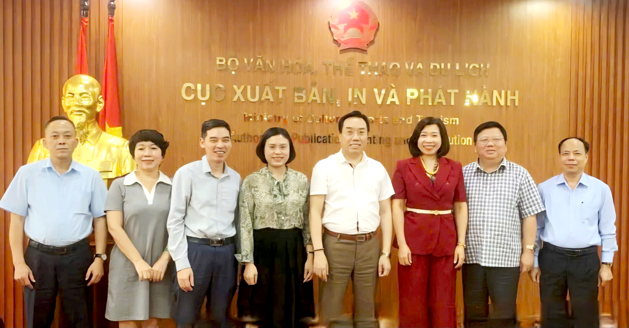 Học viện Báo chí và Tuyên truyền làm việc với Cục Xuất bản, In và Phát hành - Bộ Văn hoá, Thể thao và Du lịch về công tác đào tạo, bồi dưỡng nguồn nhân lực ngành xuất bản