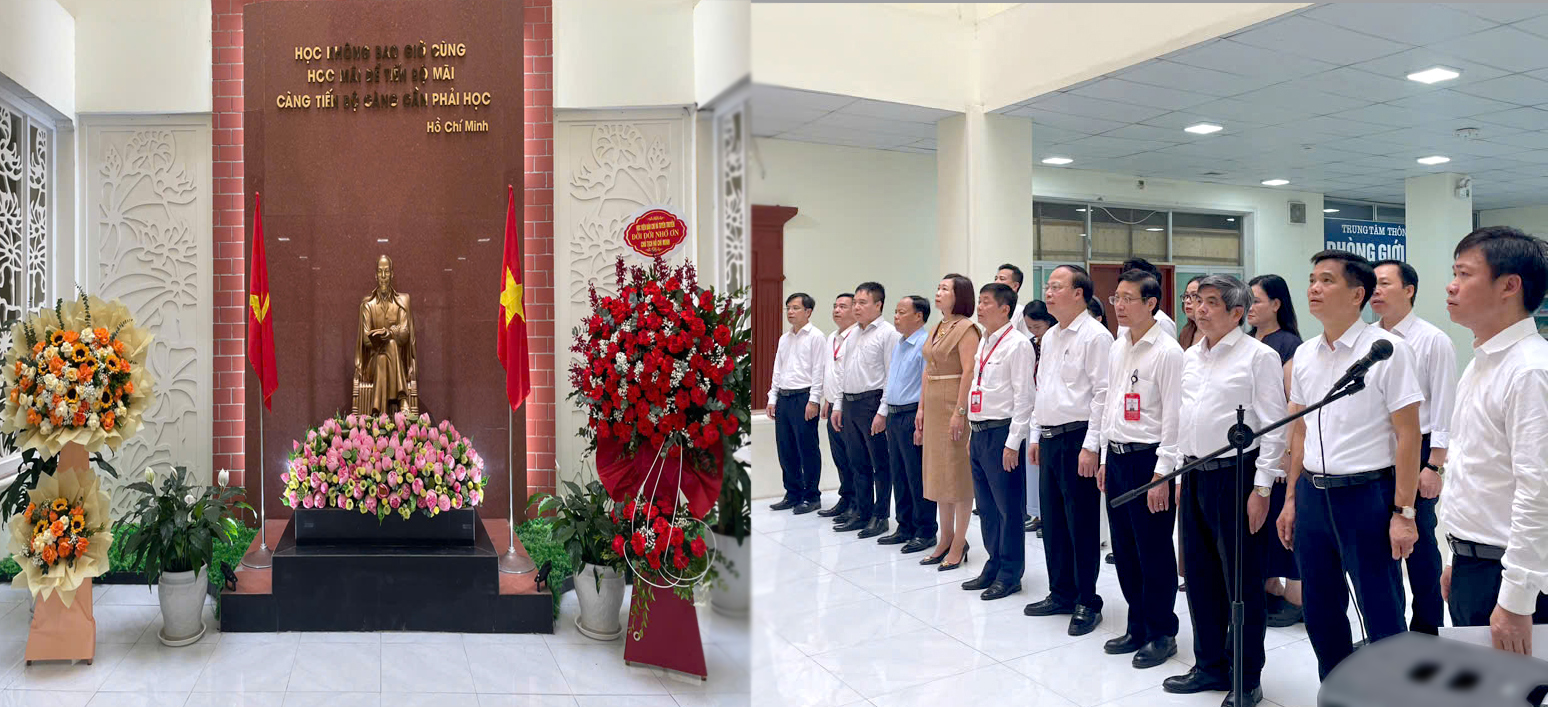 Dâng hoa kỷ niệm 136 năm Ngày sinh Chủ tịch Hồ Chí Minh
