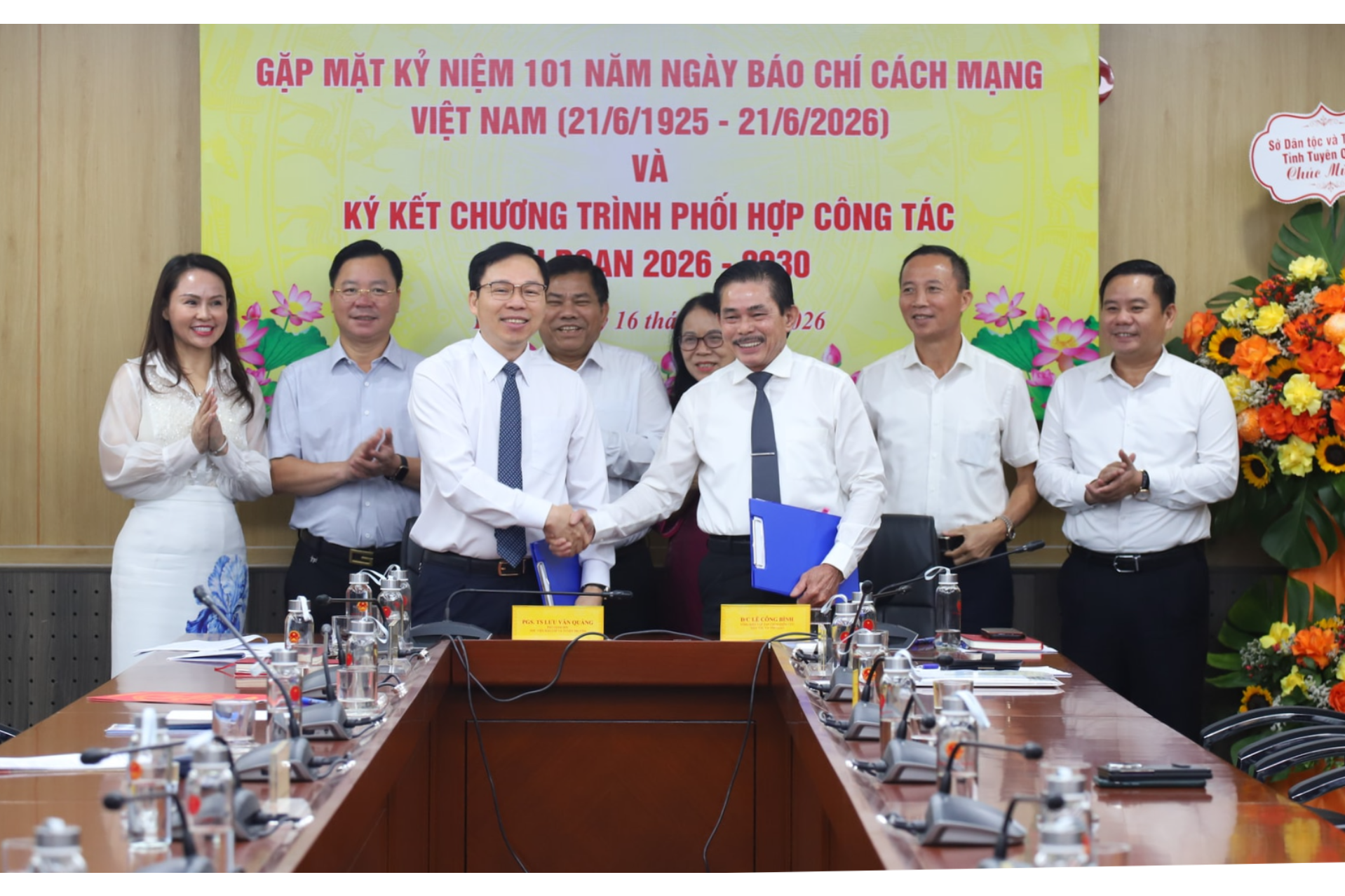 Học viện Báo chí và Tuyên truyền ký kết Chương trình phối hợp công tác với Tạp chí Nghiên cứu Dân tộc và Tôn giáo giai đoạn 2026 - 2030.