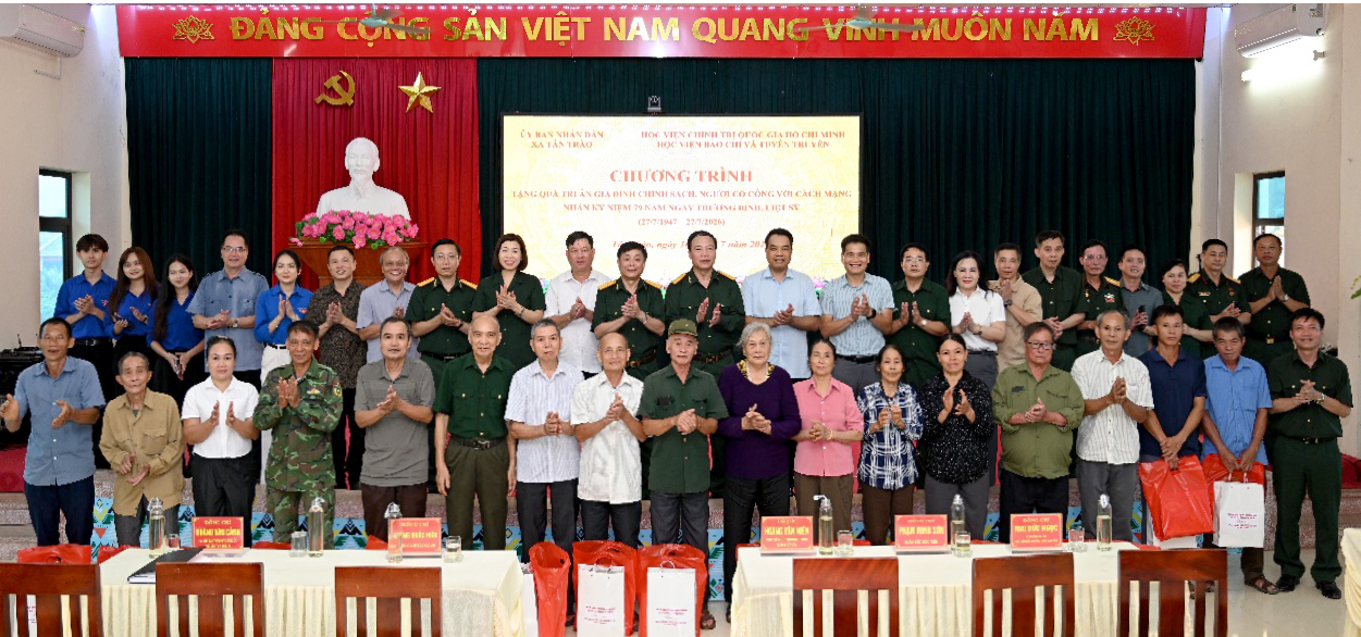 Hội Cựu chiến binh Học viện tổ chức chương trình Về nguồn nhân kỷ niệm 79 năm Ngày Thương binh - Liệt sĩ