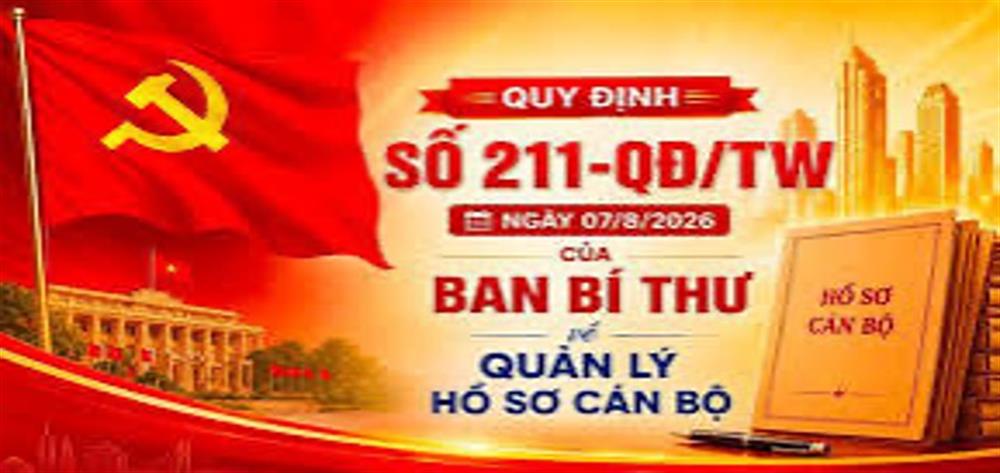 Nguyên tắc quản lý hồ sơ cán bộ