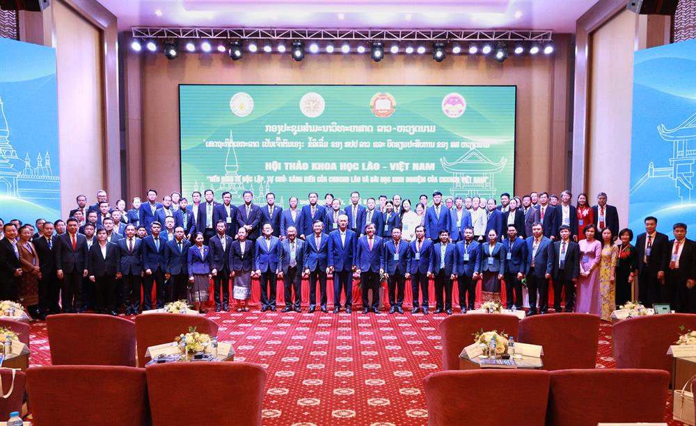 Hội thảo khoa học quốc tế: “Nền kinh tế độc lập, tự chủ: sáng kiến của Cộng hòa Dân chủ Nhân dân Lào và bài học kinh nghiệm của Cộng hòa xã hội chủ nghĩa Việt Nam”.