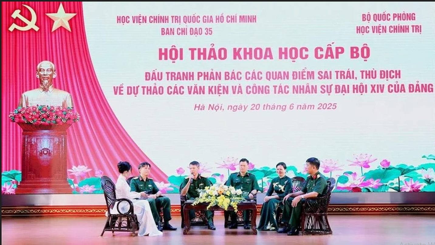 Trách nhiệm của cán bộ, đảng viên về bảo vệ nền tảng tư tưởng của đảng trên mạng xã hội