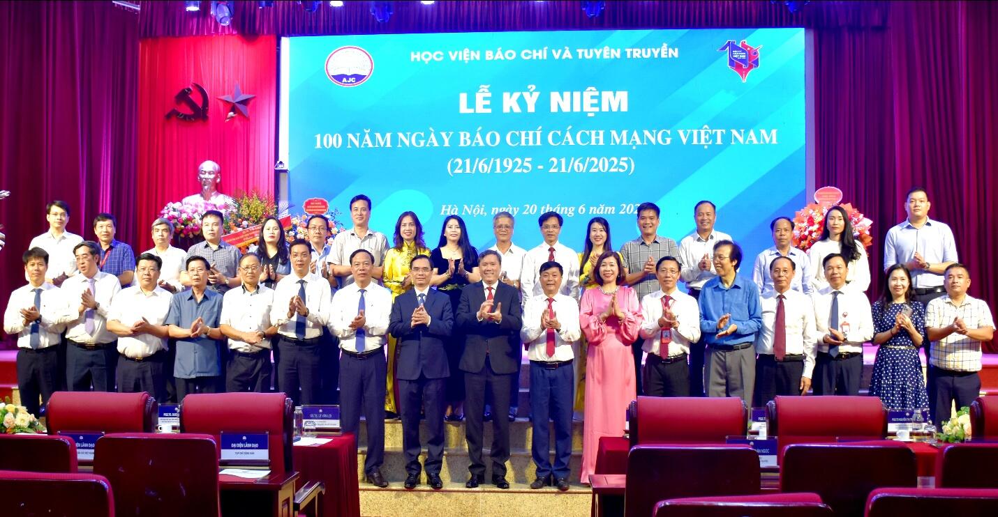Học viện Báo chí và Tuyên truyền kỷ niệm 100 năm Ngày Báo chí cách mạng Việt Nam (21/6/1925 - 21/6/2025) [video]