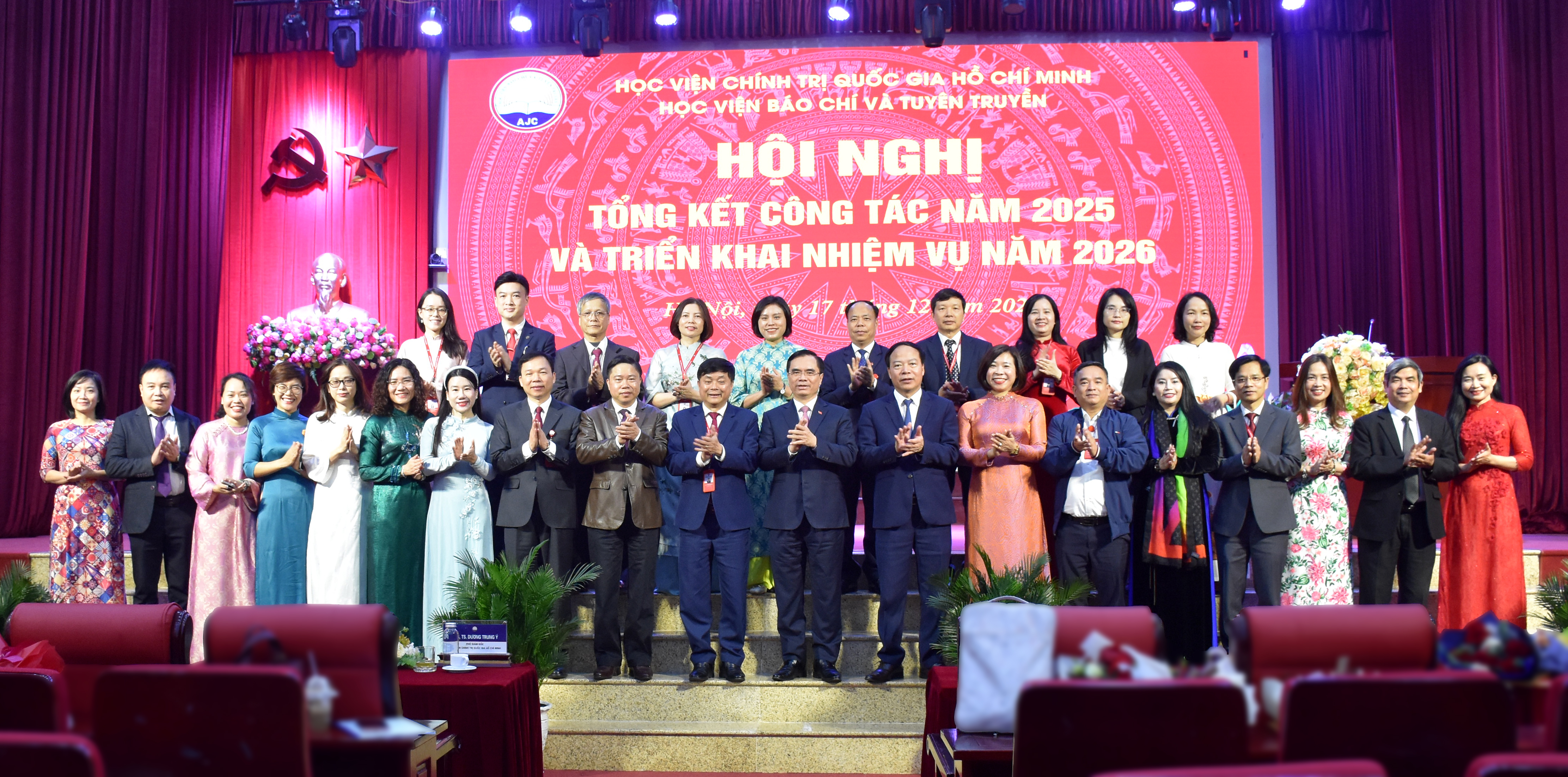 Học viện Báo chí và Tuyên truyền tổ chức Hội nghị tổng kết công tác năm 2025 và triển khai nhiệm vụ năm 2026 (video)