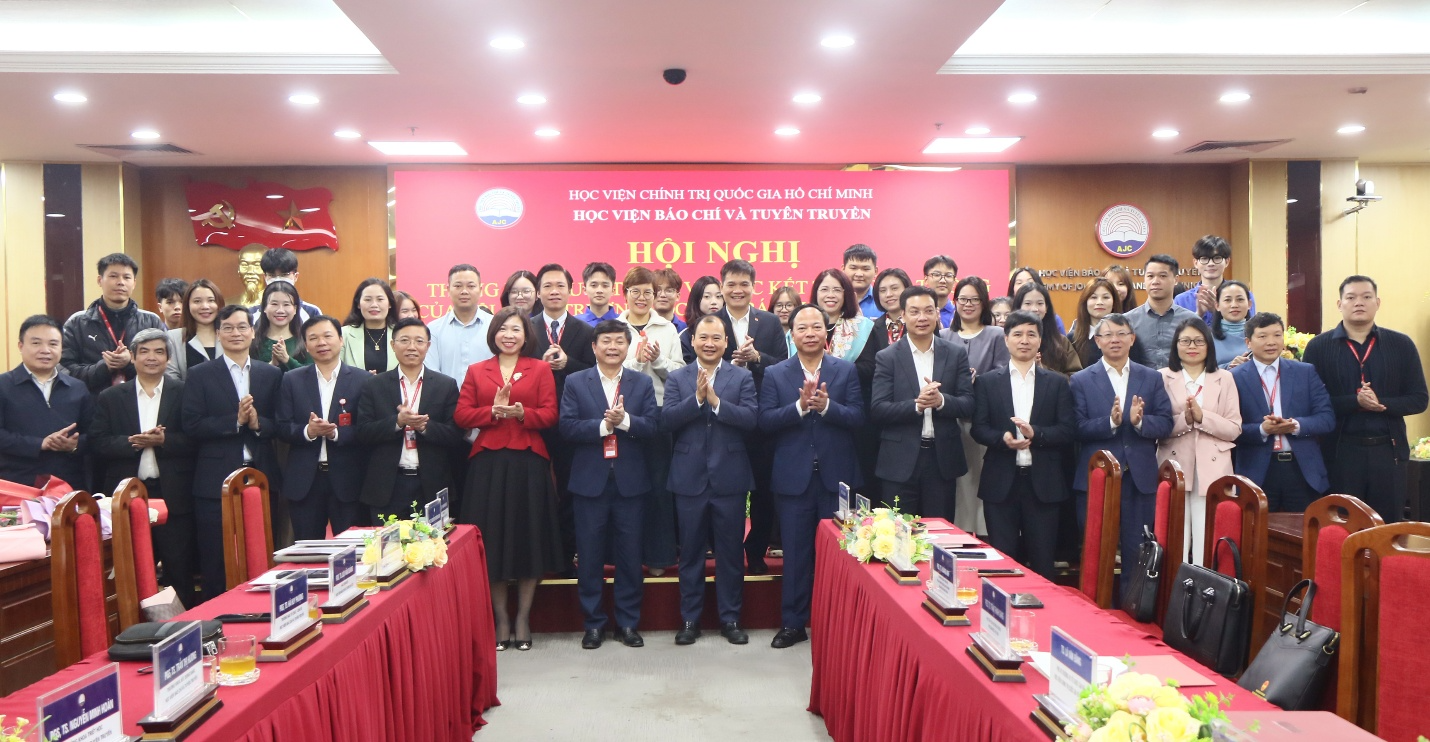 Hội nghị thông báo Quyết định kết thúc hoạt động của Hội đồng trường Học viện Báo chí và Tuyên truyền (video)