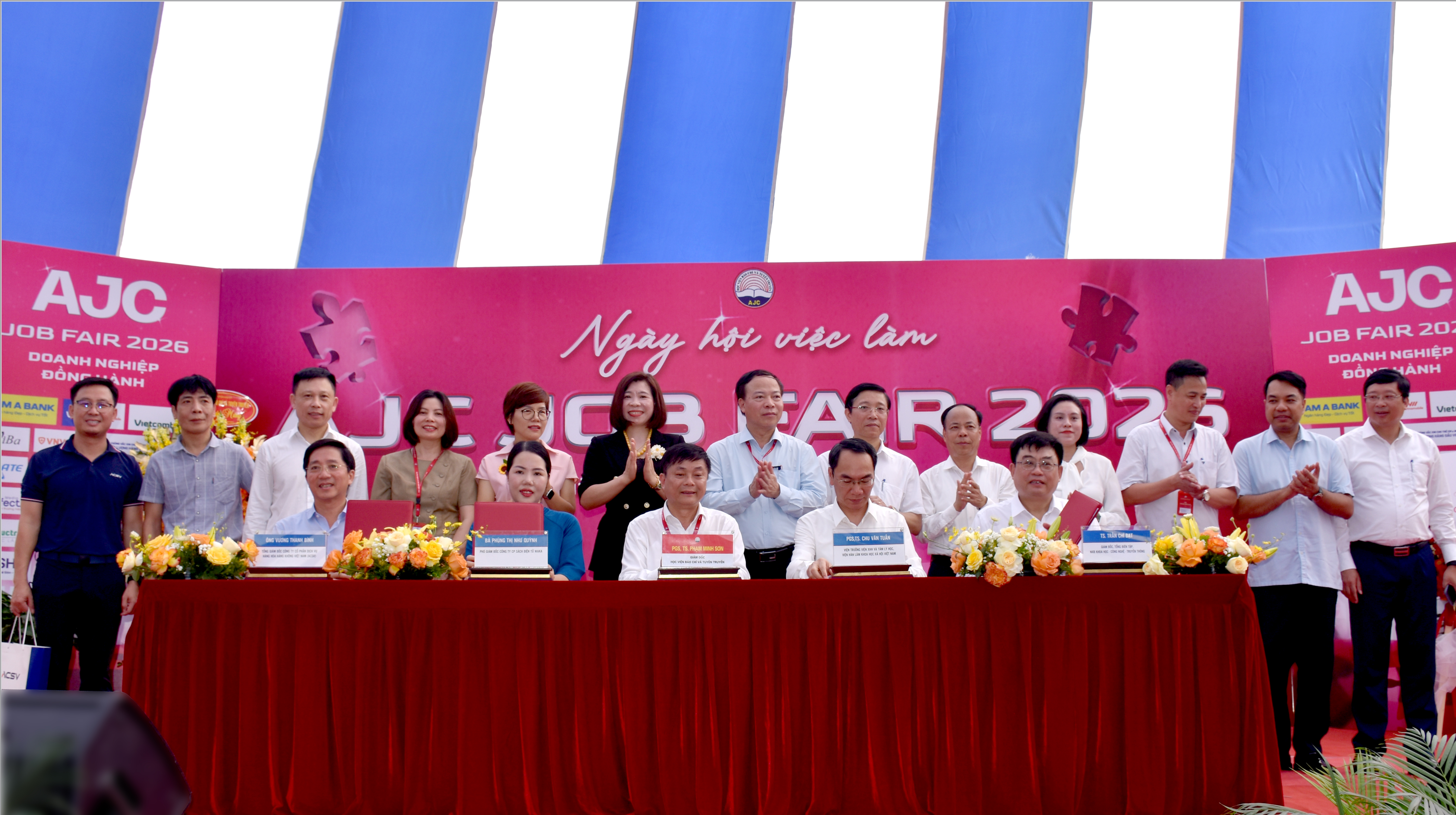 AJC Job Fair 2026: Kết nối cơ hội nghề nghiệp cho sinh viên Học viện Báo chí và Tuyên truyền (video)